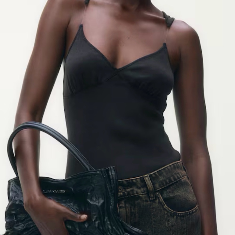 Glenn Martens H&M Black Women's Tank Top